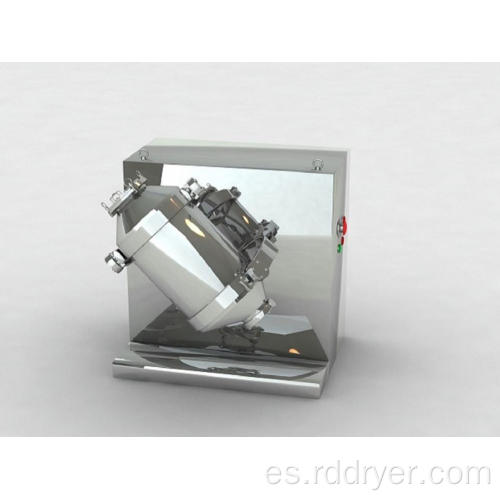 Máquina mezcladora de tres dimensiones de acero inoxidable comercial de alta eficiencia